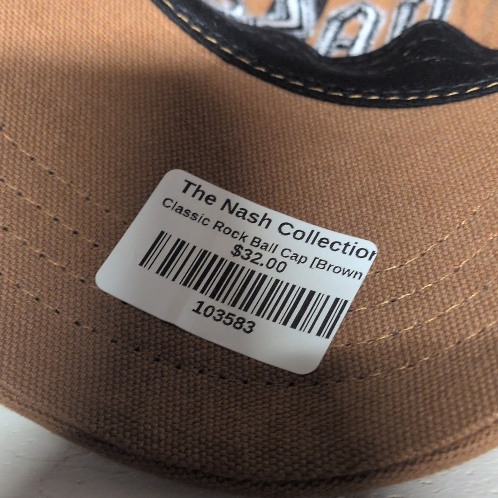 The NASH Collection Embroidered Baseball Cap NWT - Picture 3 of 7